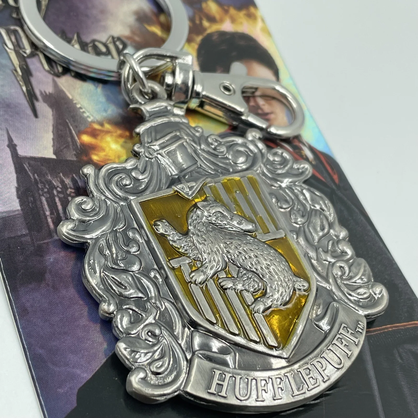 Harry Potter ‘Hufflepuff' Keyring • Keychain • Officially Licensed • New, image 2