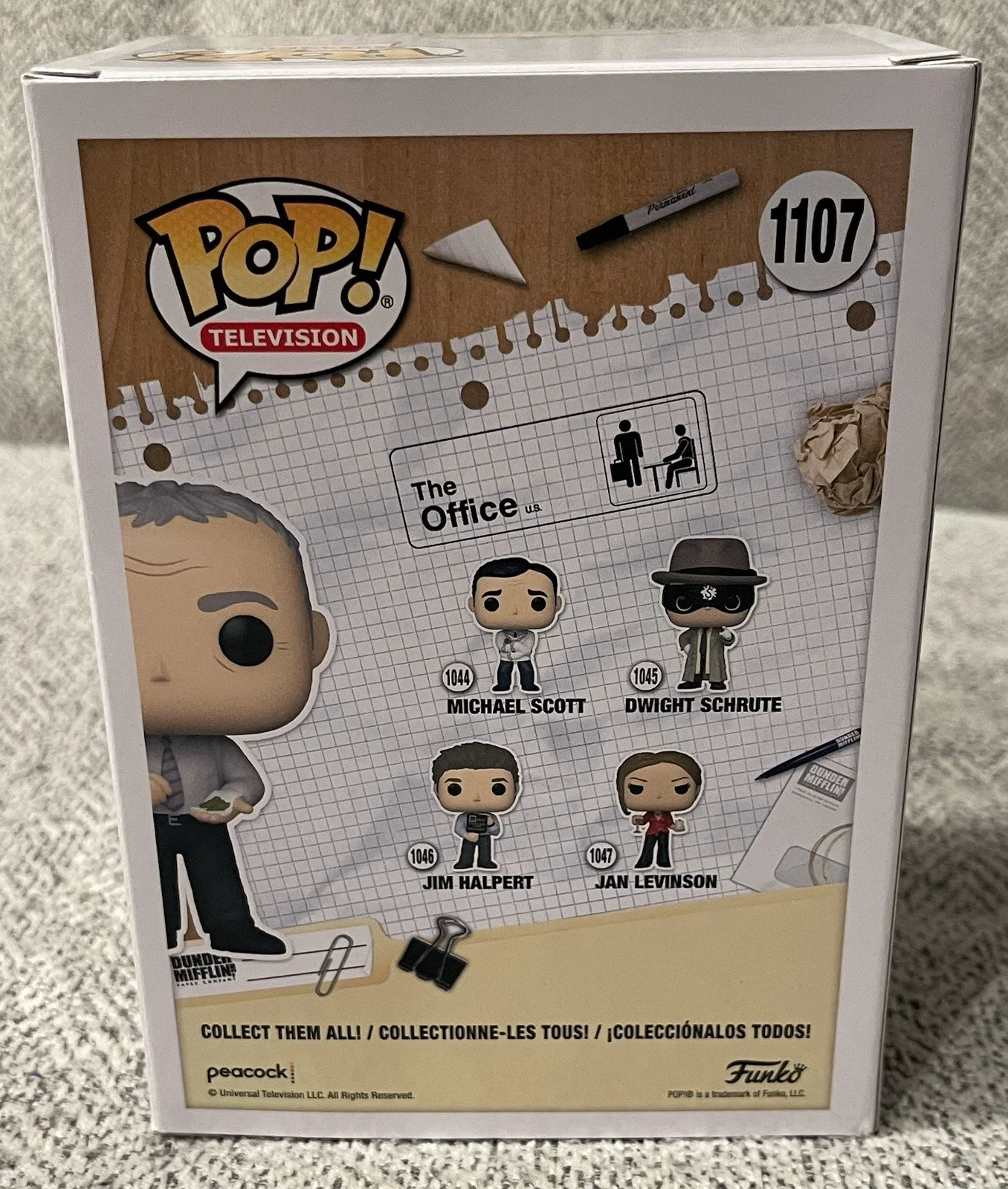 Creed Bratton — Creed Bratton The Office GameStop Exclusive Signed FUNKO POP! #1107, изображение 2