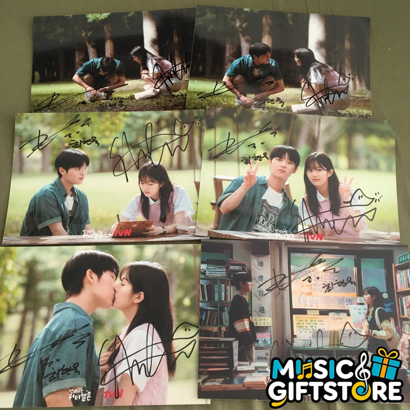 Twinkling Watermelon Choi Hyun Wook Shin Autographed Signed Photo K-POP B #MUGS, изображение 2