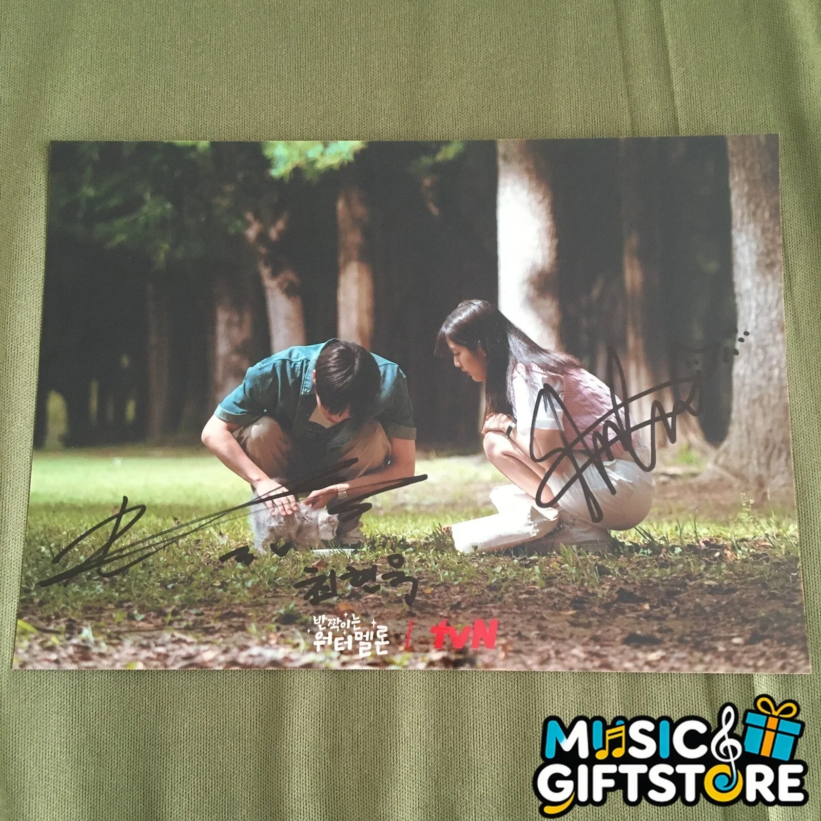 Twinkling Watermelon Choi Hyun Wook Shin Autographed Signed Photo K-POP B #MUGS, изображение 3