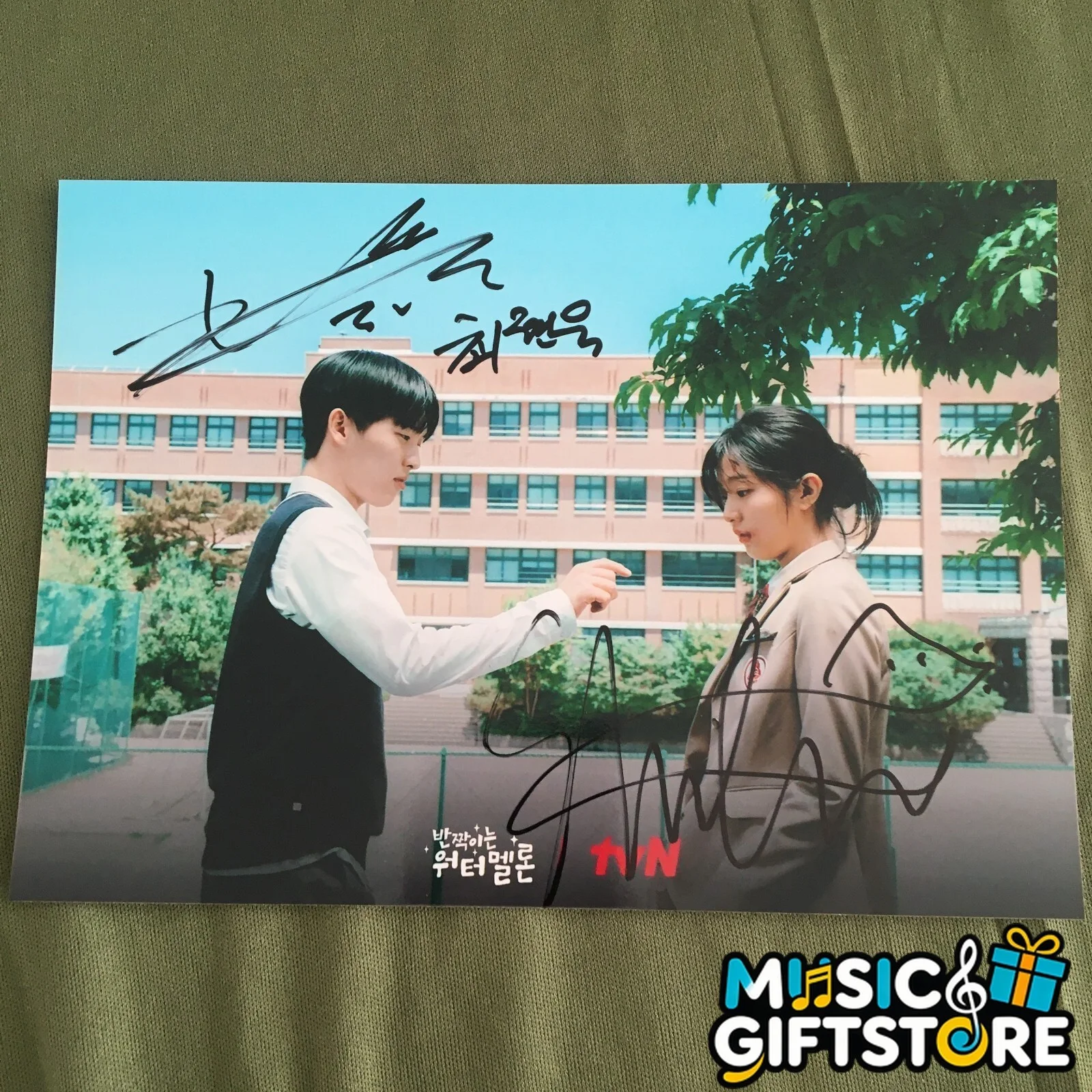 Twinkling Watermelon Choi Hyun Wook Shin Autographed Signed Photo K-POP 2023 #MU, изображение 5