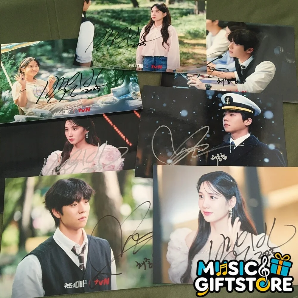 PARK EUN BIN Chae Jong Hyeop CASTAWAY DIVA Photo Autographs 4*6 K-POP 2023 #MUGS, image 2