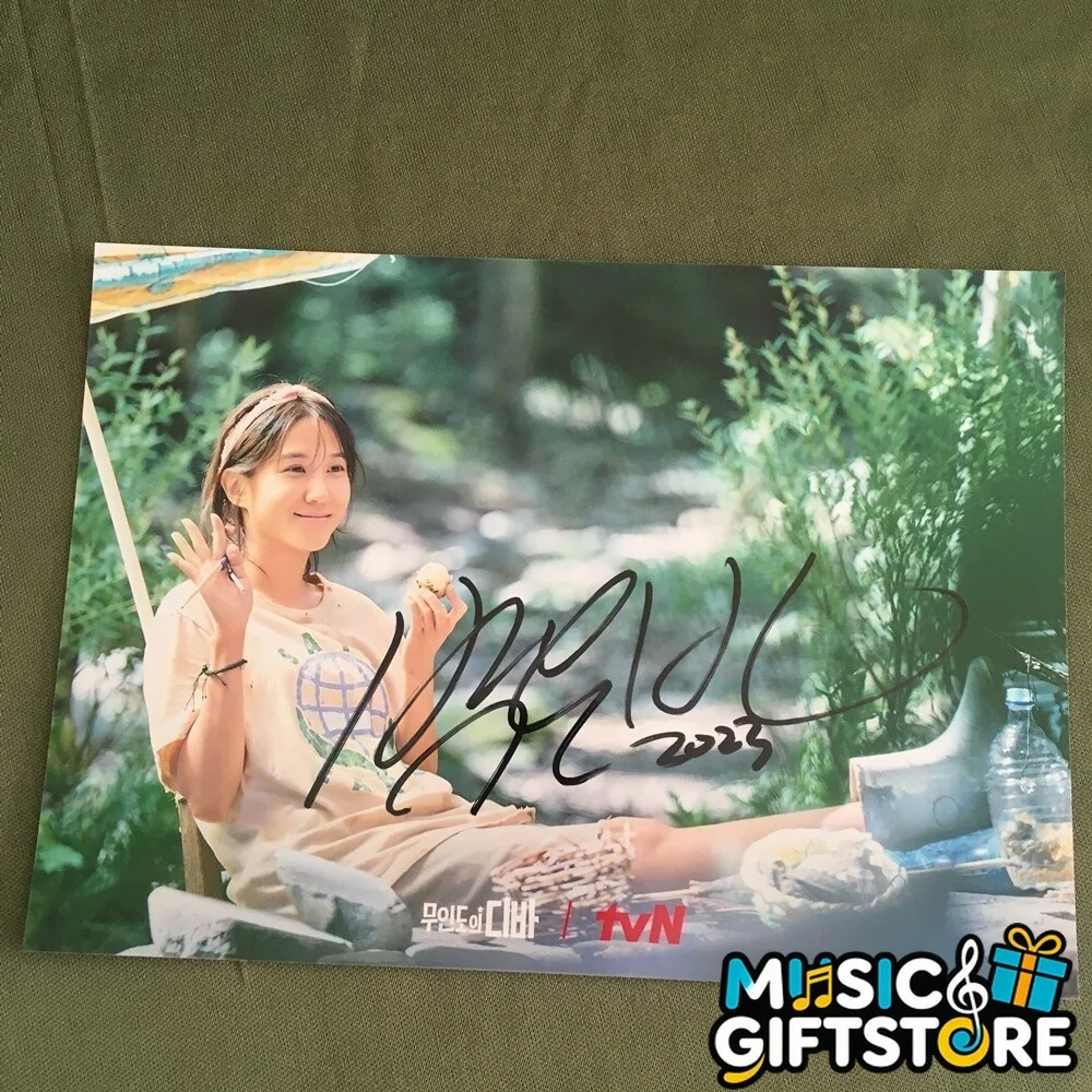 PARK EUN BIN Chae Jong Hyeop CASTAWAY DIVA Photo Autographs 4*6 K-POP 2023 #MUGS, image 5