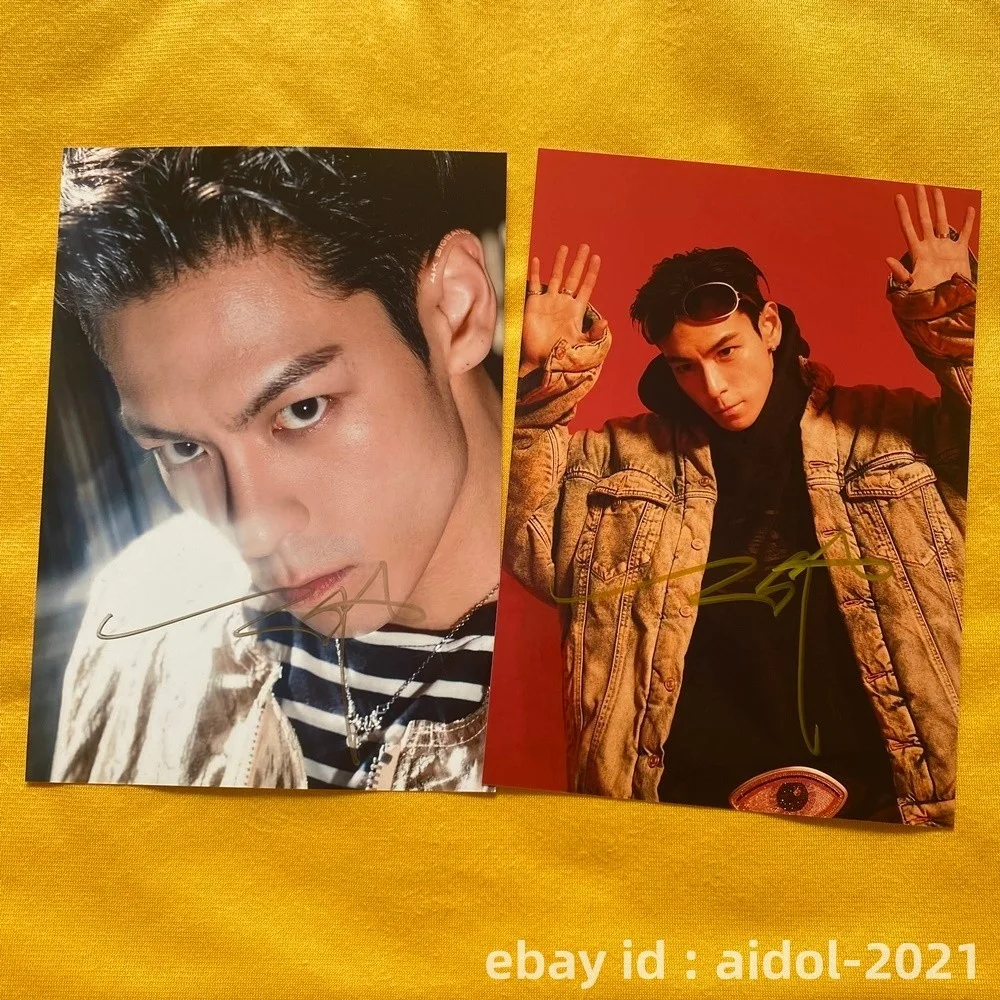 BIGBANG T.O.P TOP Autographed Signed Photo PIcture K-POP Collection 5*7 2026b, изображение 2