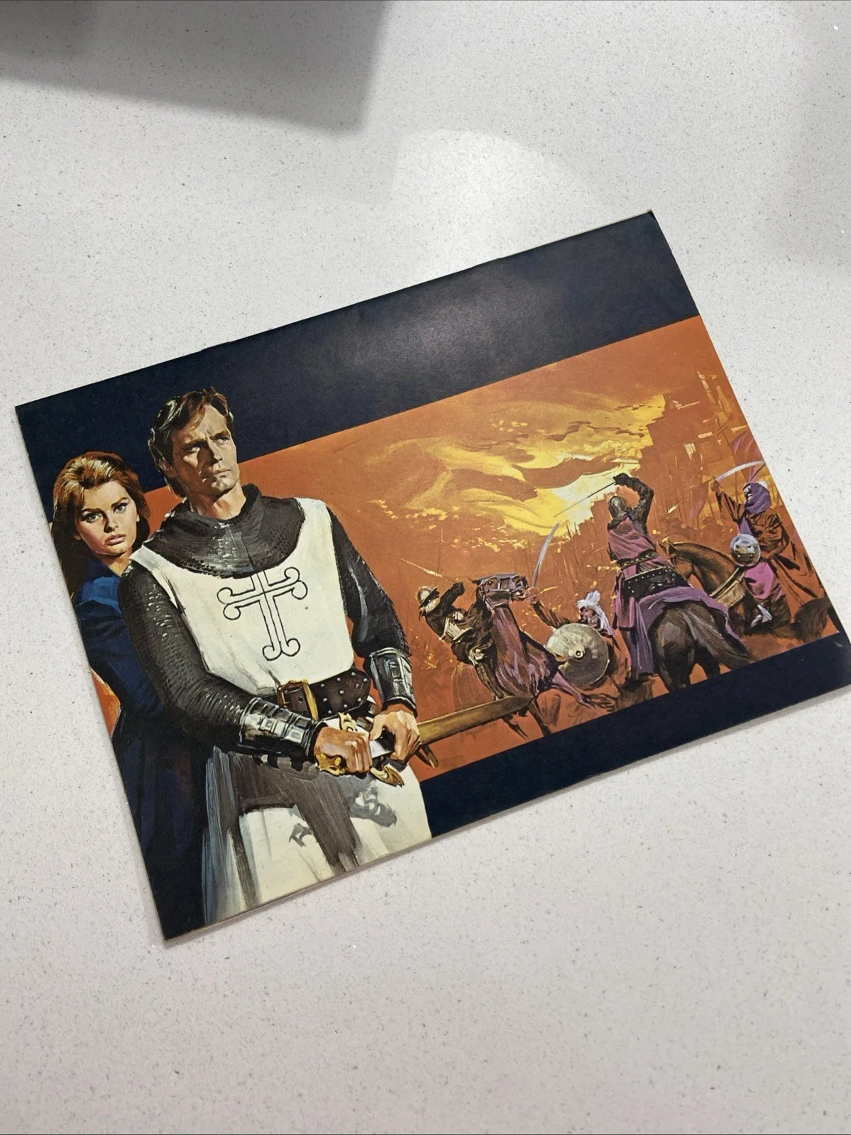 Souvenir Program Original 1962 | EL CID | Charlton Heston, Sophia Loren, изображение 2