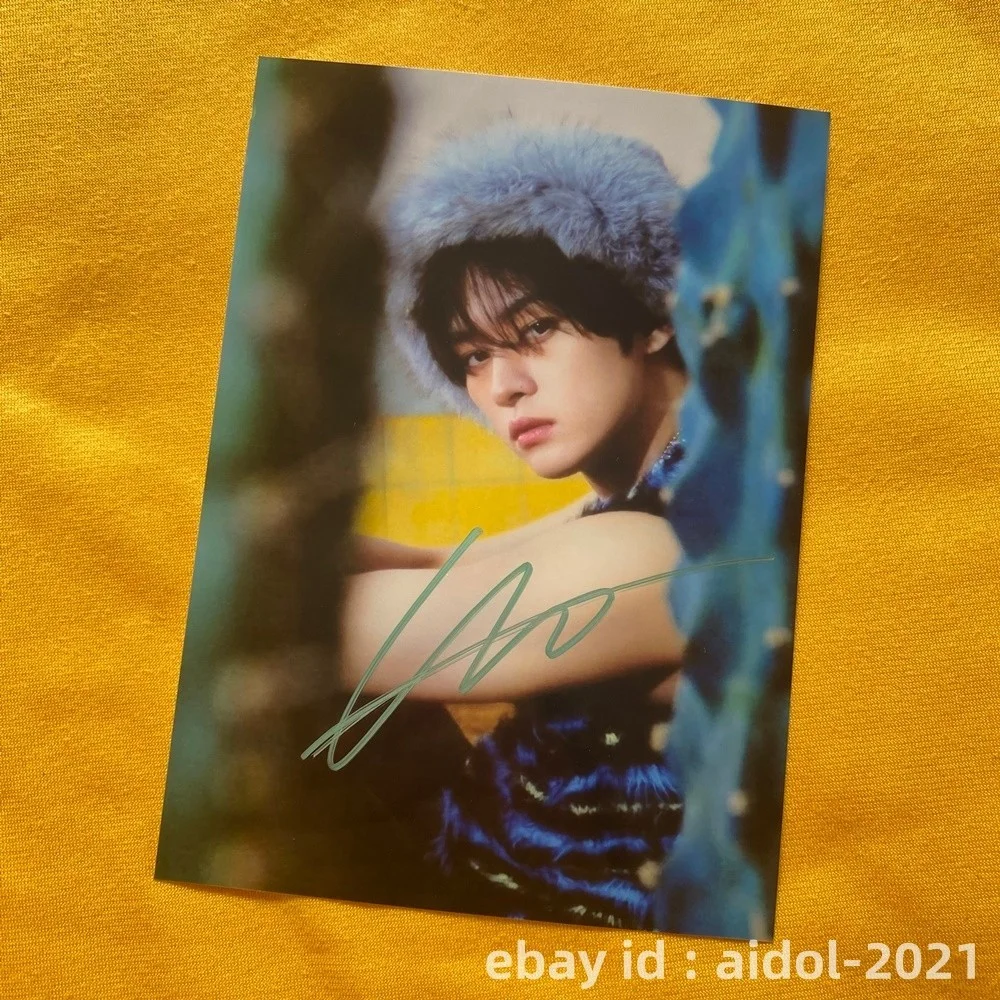 Stray Kids LEE KNOW Photo Autographed Signed K-POP Collection 5*7 2026, изображение 3