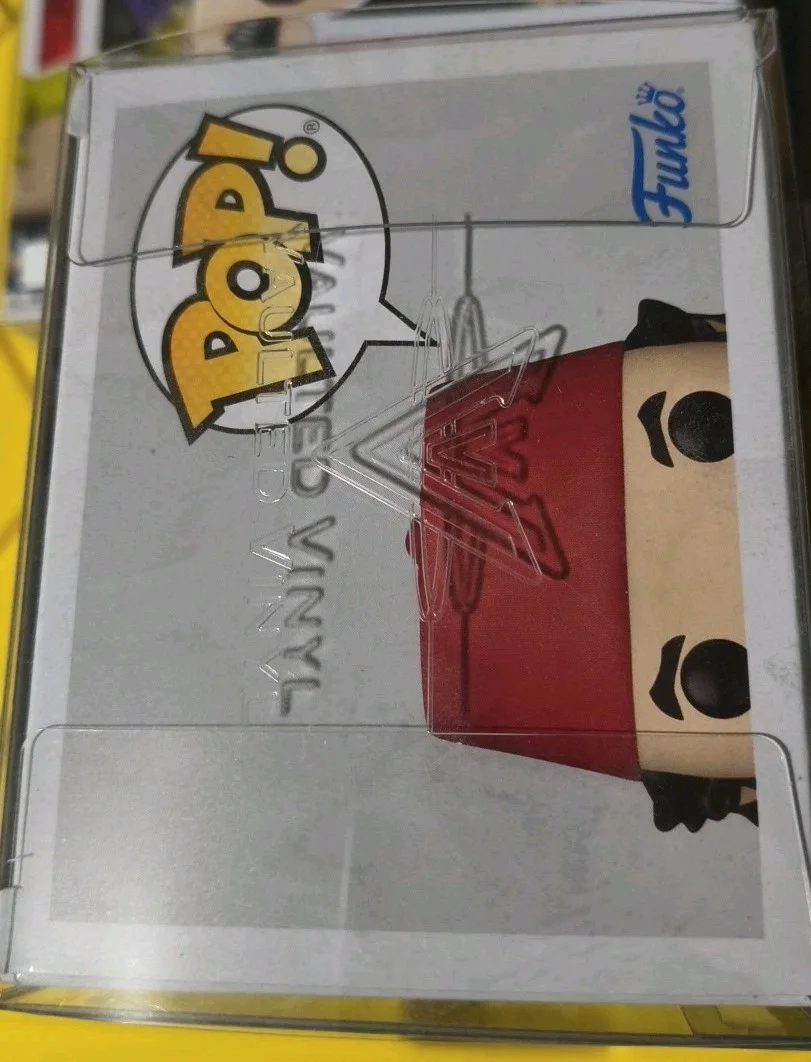 JOHN RHYS DAVIES — JOHN RHYS DAVIES SIGNED SALLAH FUNKO POP FIGURE INDIANA JONES JSA WITNESS COA, изображение 4