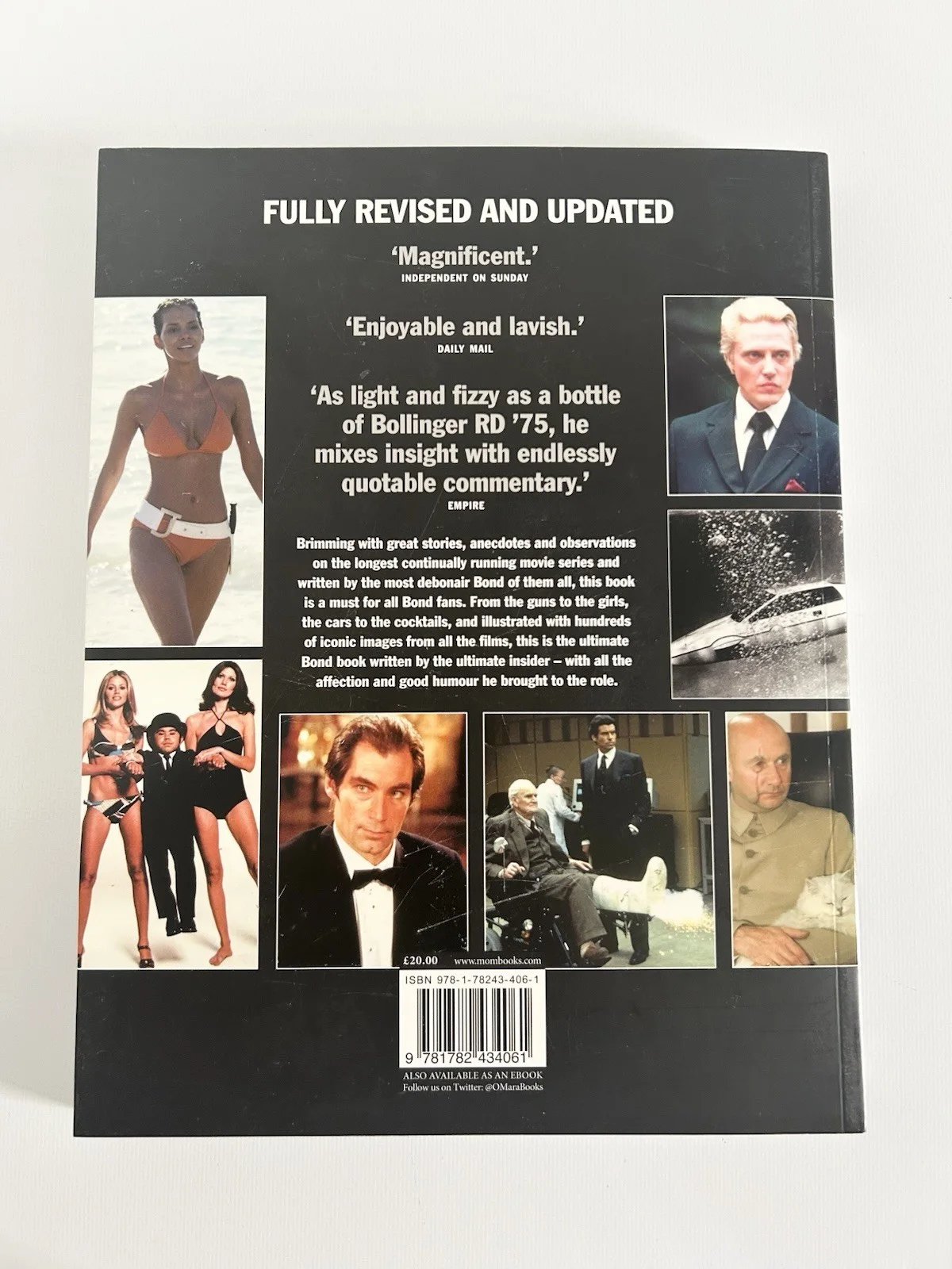 Bond on Bond 50 Years of 007 Roger Moore Softcover James Bond Ian Fleming, image 2