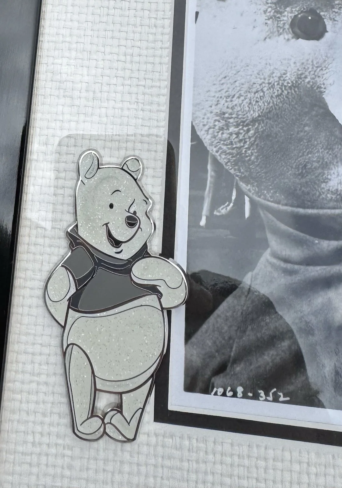 Sterling Holloway — Sterling Holloway , Signed Autographed Frame , Disney Voice Of Winnie The Pooh, изображение 2
