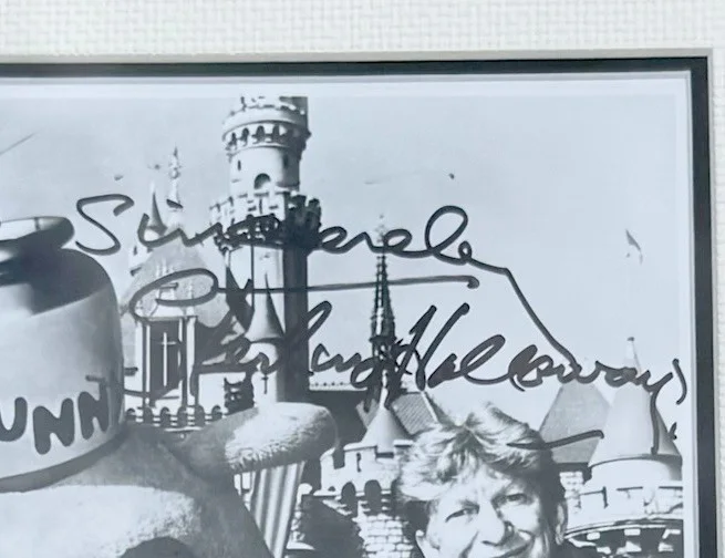 Sterling Holloway — Sterling Holloway , Signed Autographed Frame , Disney Voice Of Winnie The Pooh, изображение 5