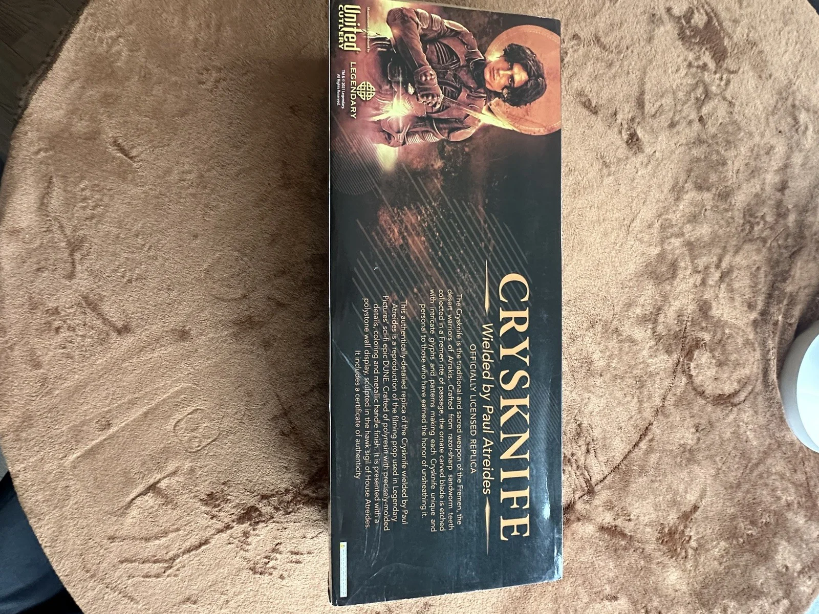 DUNE Crysknife of Paul Atreides – United Cutlery Licensed Prop Replica with COA, изображение 2