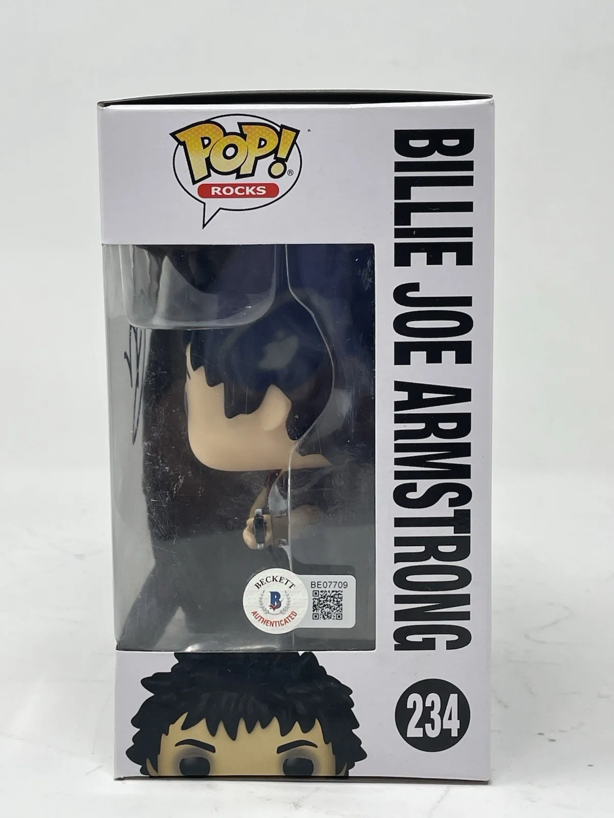 Billie Joe Armstrong Signed Autograph Green Day Funko Pop Figure Beckett COA, изображение 5