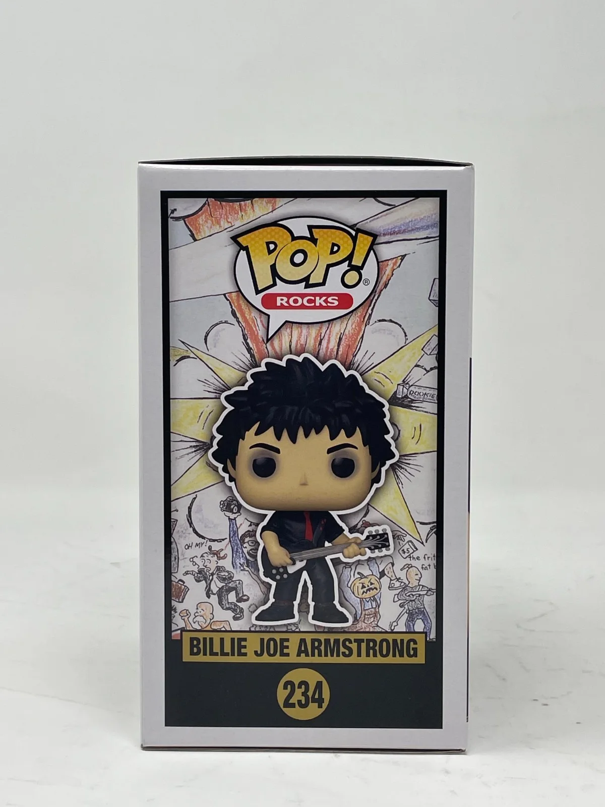 Billie Joe Armstrong Signed Autograph Green Day Funko Pop Figure Beckett COA, изображение 4