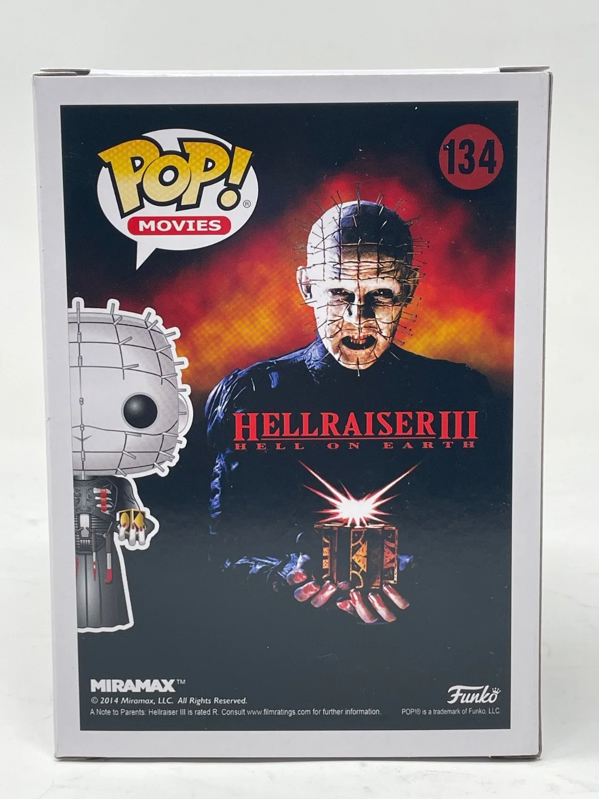 Clive Barker — Clive Barker Signed Hellraiser Pinhead Funko Pop Autograph Horror Beckett COA, изображение 5