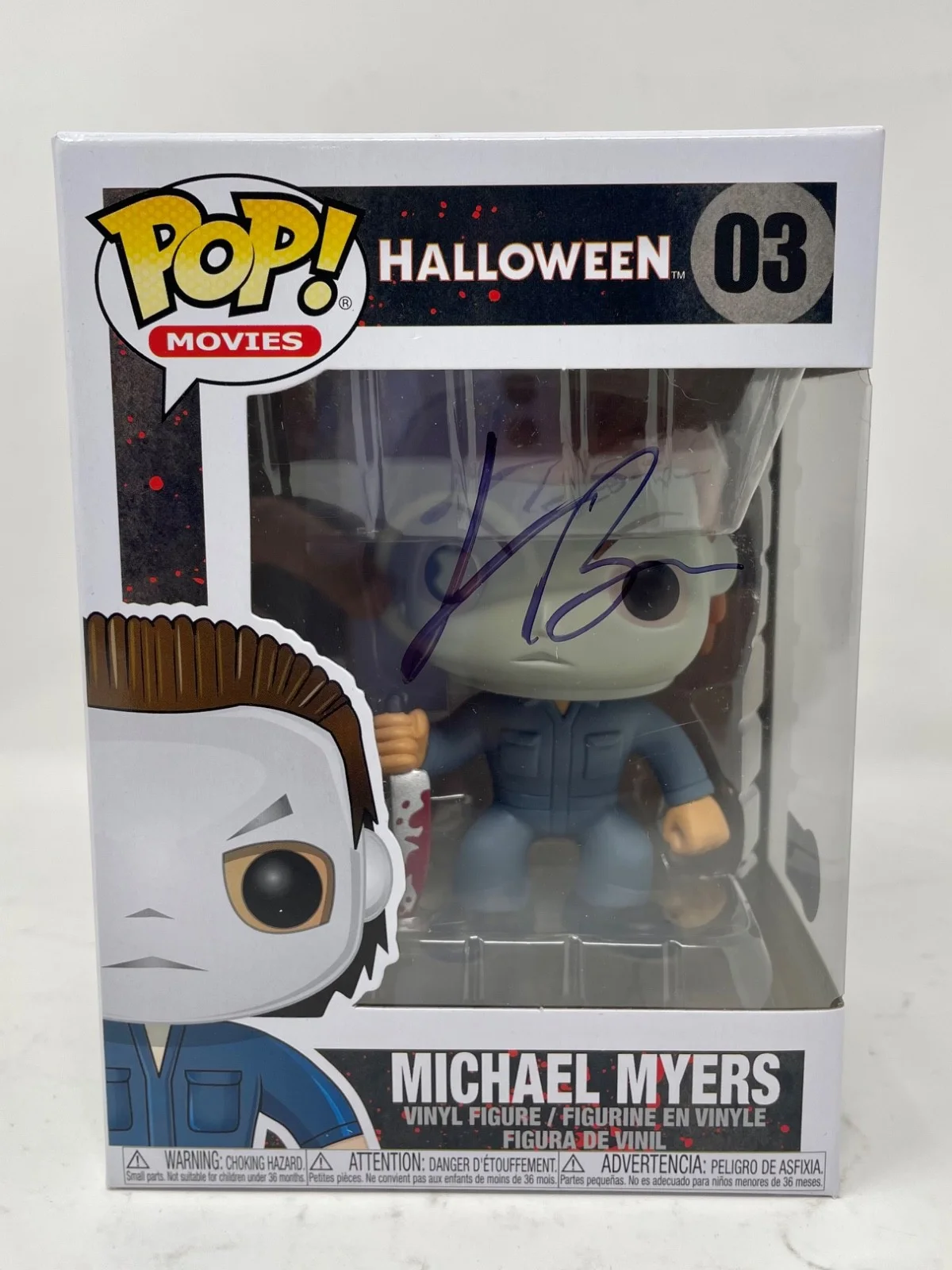 Jason Blum — Jason Blum Signed Halloween Michael Myers Funko Pop #03 Horror Blumhouse BAS COA, image 4