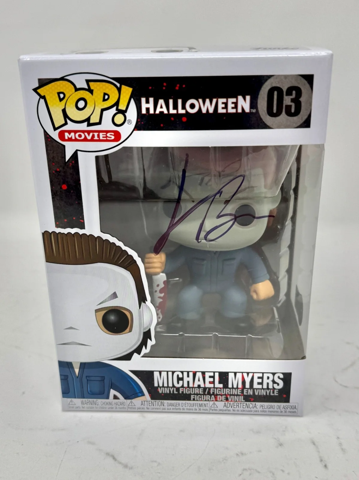 Jason Blum — Jason Blum Signed Halloween Michael Myers Funko Pop #03 Horror Blumhouse BAS COA, image 5