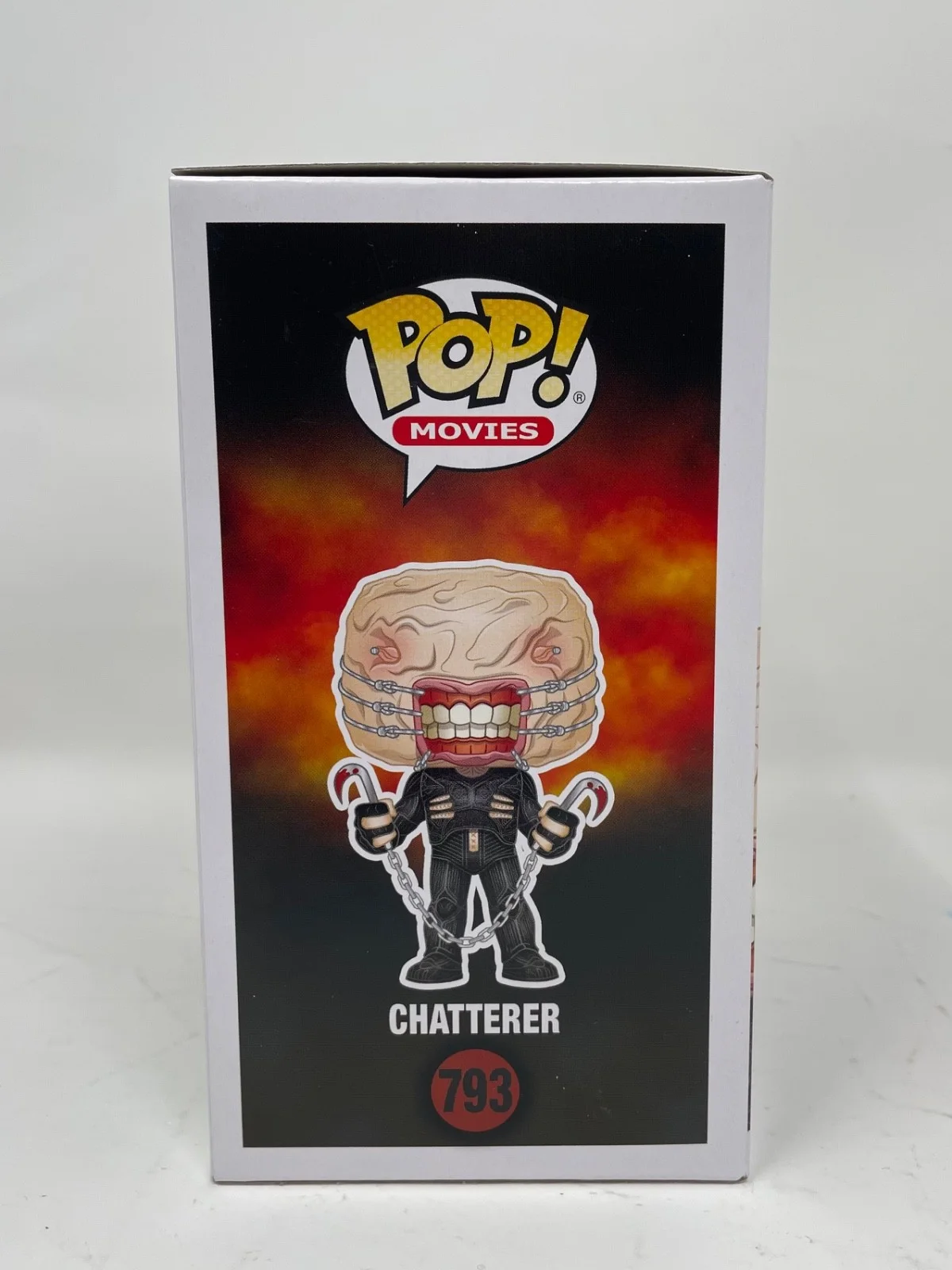 Clive Barker — Clive Barker Signed Hellraiser Chatterer Funko Pop #793 Autograph Beckett COA, изображение 4