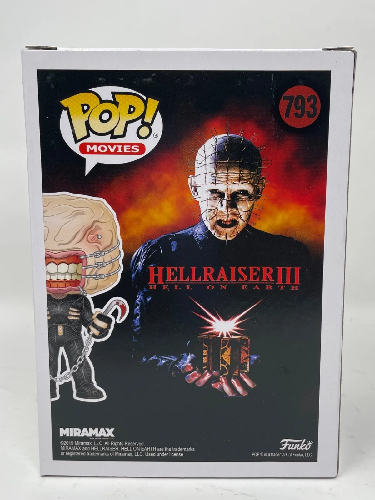 Clive Barker — Clive Barker Signed Hellraiser Chatterer Funko Pop #793 Autograph Beckett COA, изображение 5