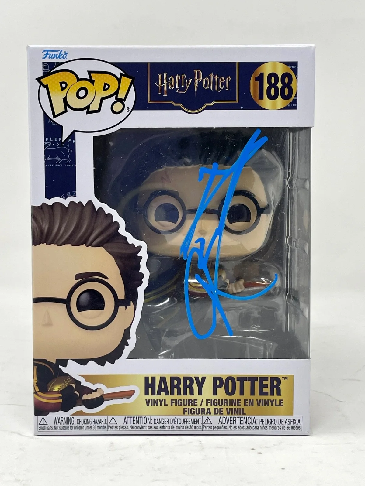 Daniel Radcliffe — Daniel Radcliffe Signed Harry Potter Autograph Funko Pop #188 Figure Beckett COA, image 2