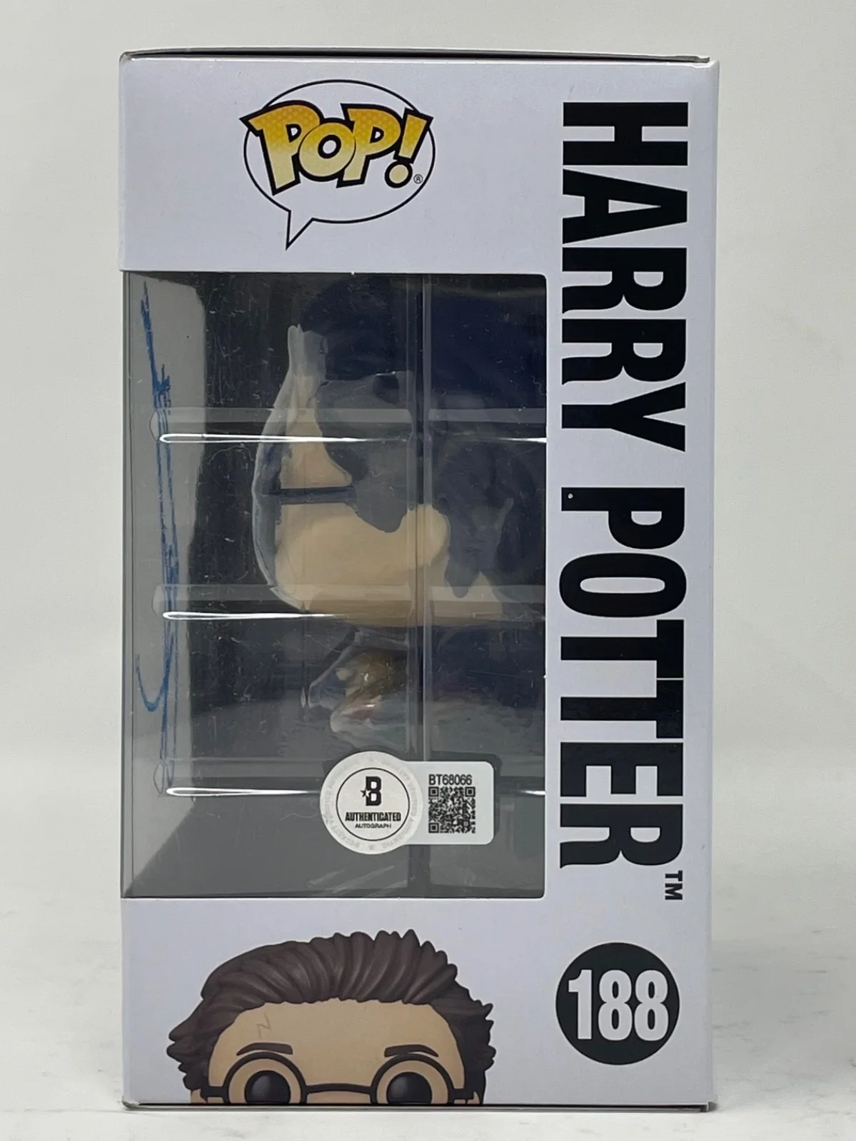 Daniel Radcliffe — Daniel Radcliffe Signed Harry Potter Autograph Funko Pop #188 Figure Beckett COA, image 4