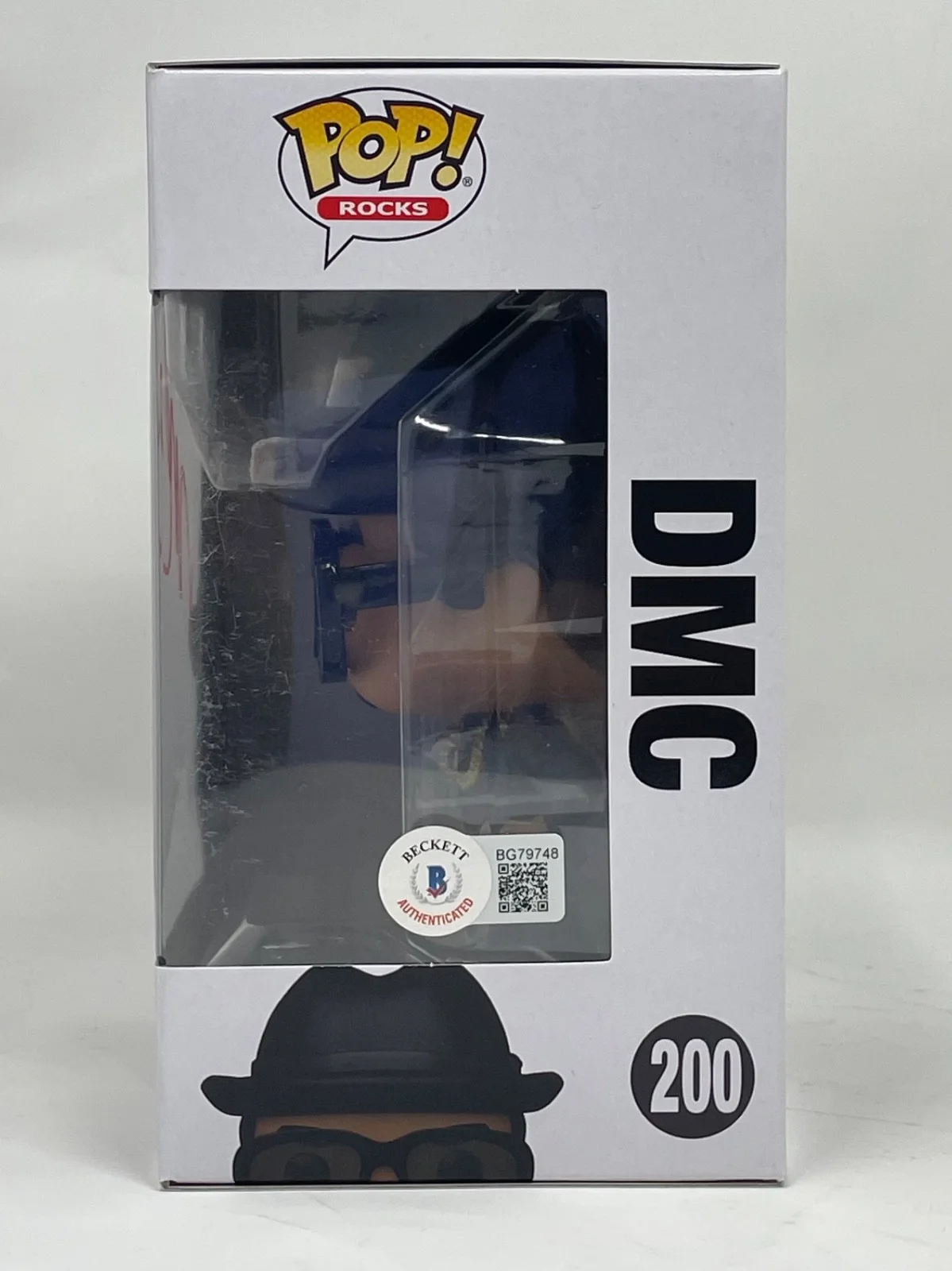 Darryl McDaniels Run DMC Signed Funko Pop Rocks DMC #200 Autograph Beckett COA, изображение 3