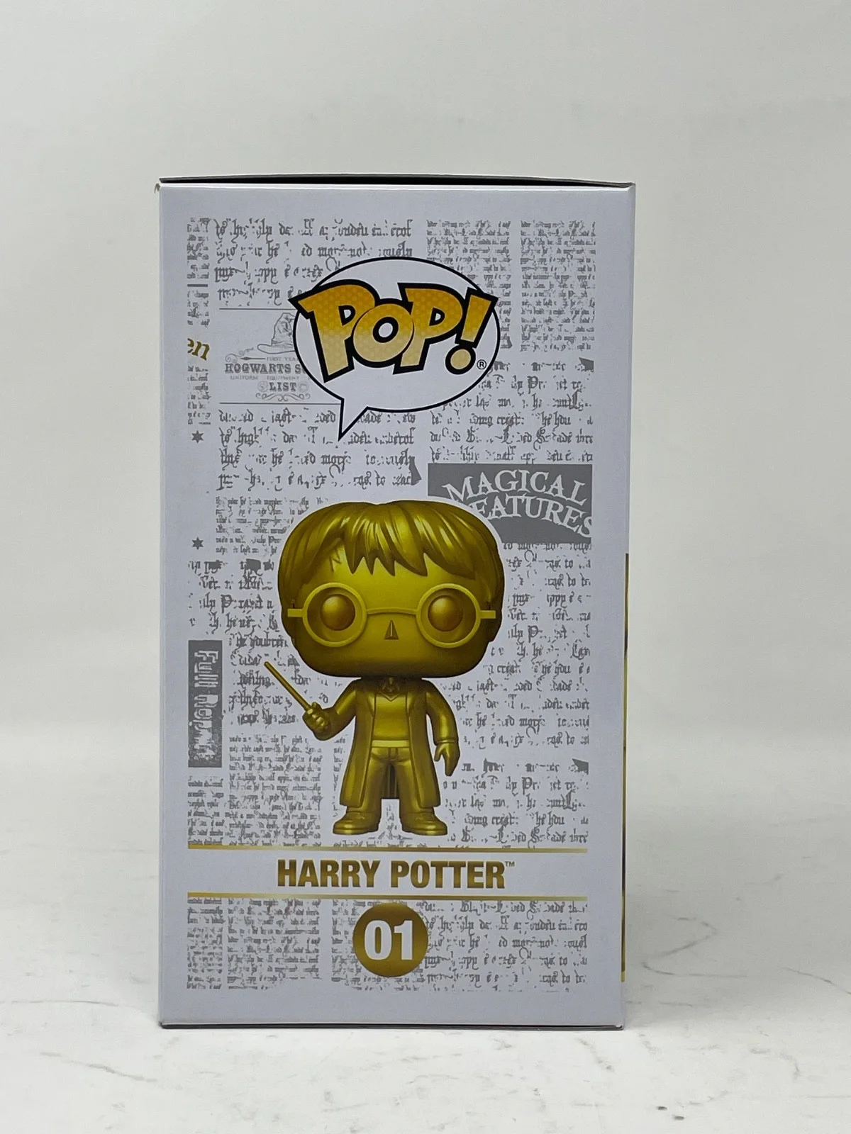 Daniel Radcliffe — Daniel Radcliffe Signed Harry Potter Funko Pop #01 Autograph Figure Beckett COA, изображение 4
