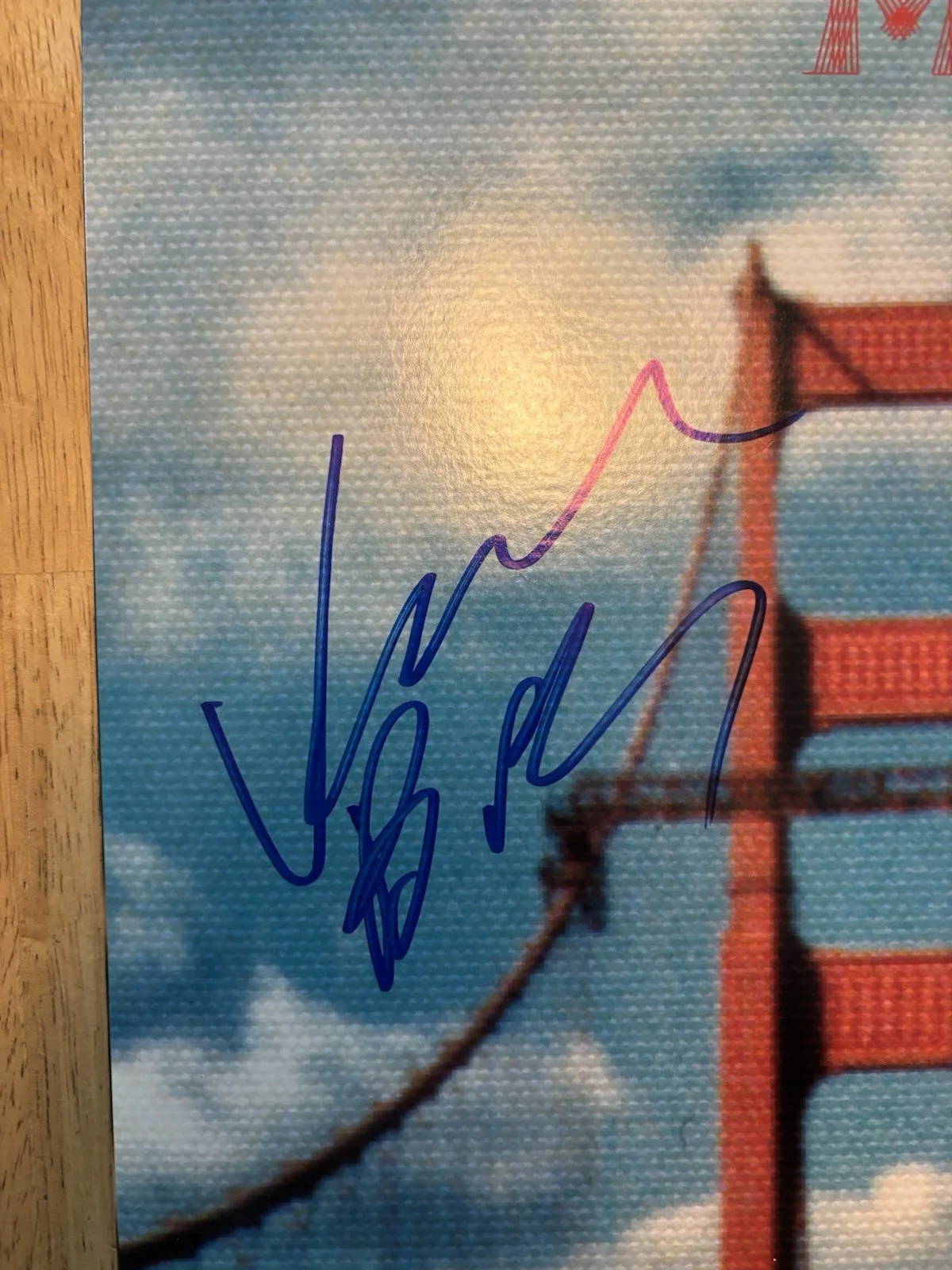 ISAAC BROCK SIGNED MODEST MOUSE 'INTERSTATE 8' ALBUM VINYL RECORD LP BECKETT COA, изображение 2