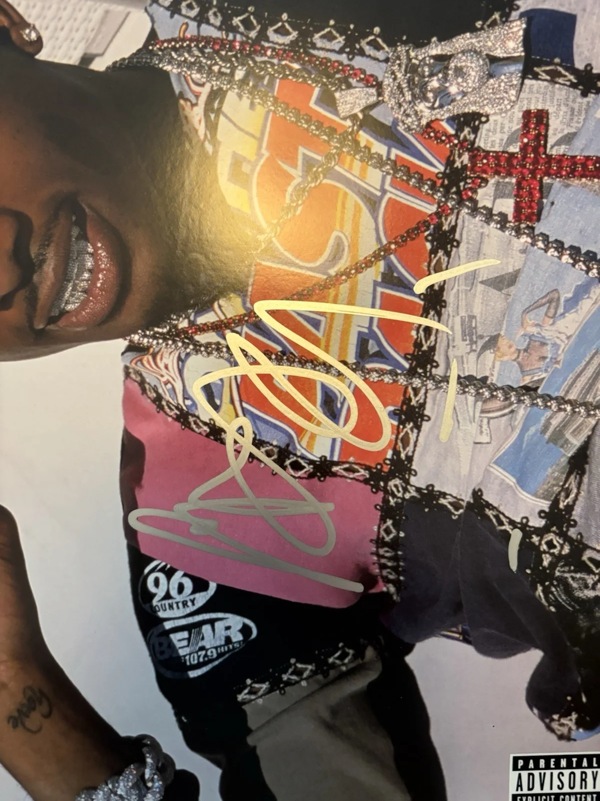 PLAYBOI CARTI SIGNED AUTOGRAPHED MIXTAPE ALBUM VINYL. Beckett COA, изображение 2