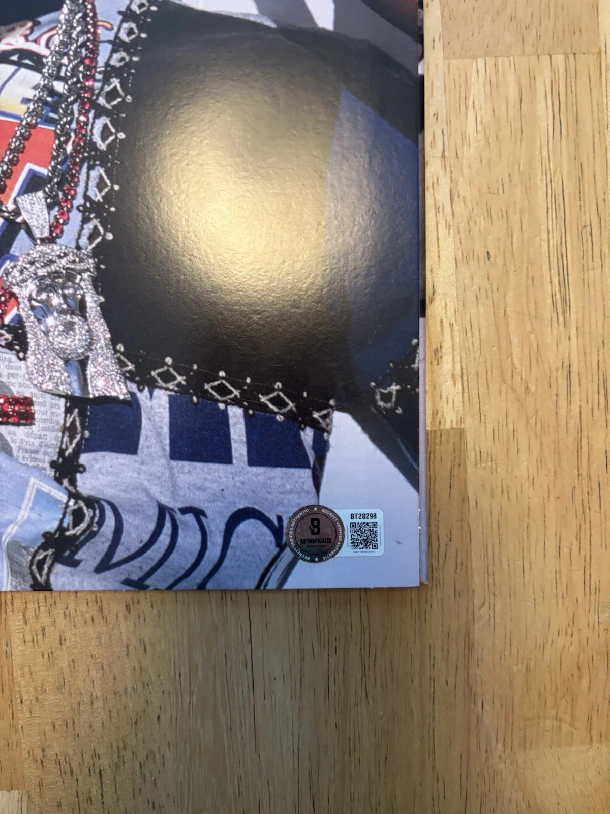 PLAYBOI CARTI SIGNED AUTOGRAPHED MIXTAPE ALBUM VINYL. Beckett COA, изображение 4