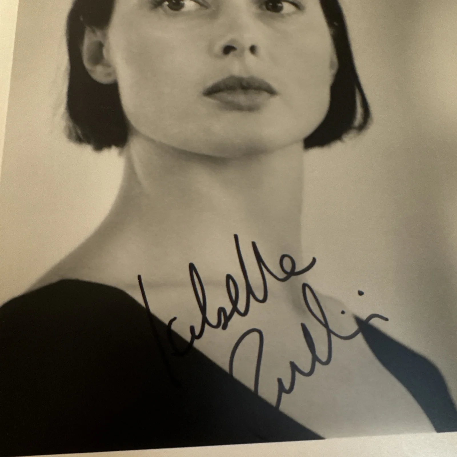 Isabella Rossellini — VTG ISABELLA ROSSELLINI Signed ITALIAN ACTRESS 8X10 Publicity Photo Autograph, изображение 2