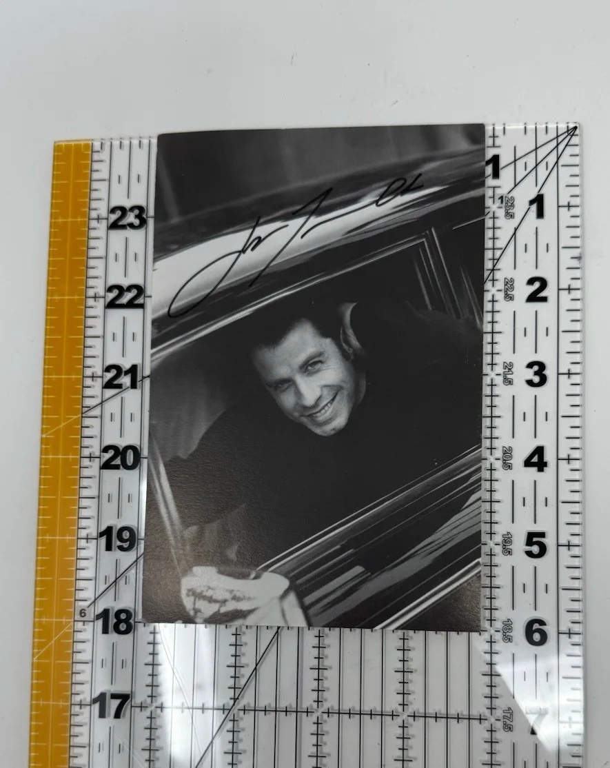 John Travolta — John Travolta Autographed Black Sharpie Signed | 8x10 Photo Not Authenticated, image 5