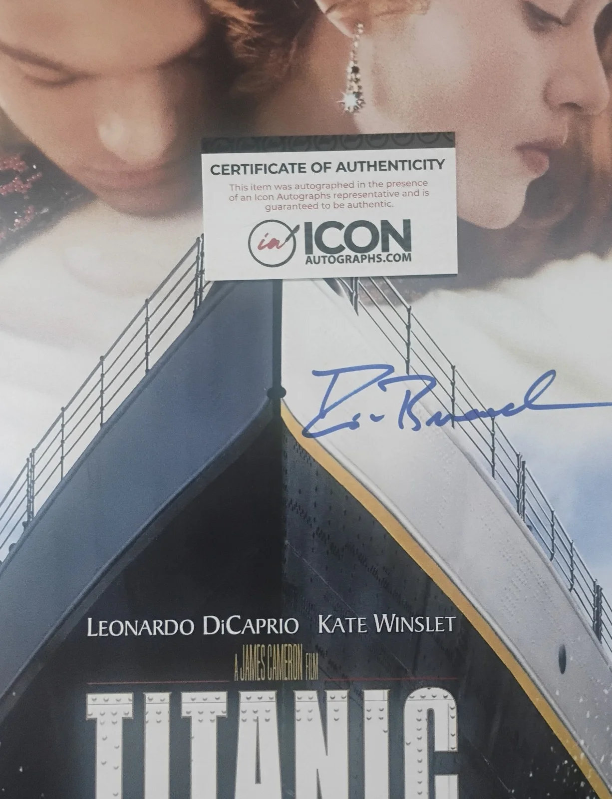 Eric Braeden Hand Signed 11x17 Photo COA Titanic NO US TARIFFS, image 5
