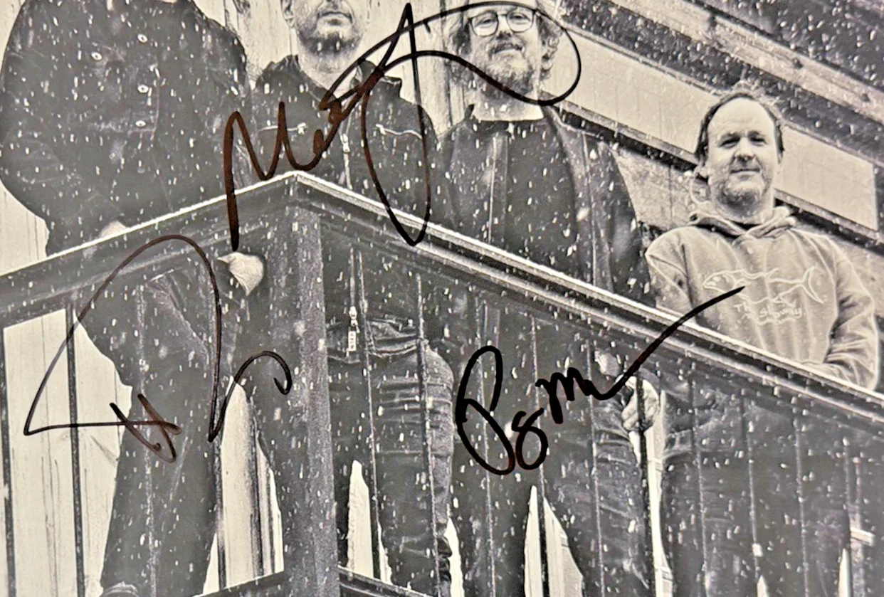 Phish Signed Sigma Oasis Album Cover Vinyl 3 Auto Trey Mike Page JSA AW70609, изображение 2
