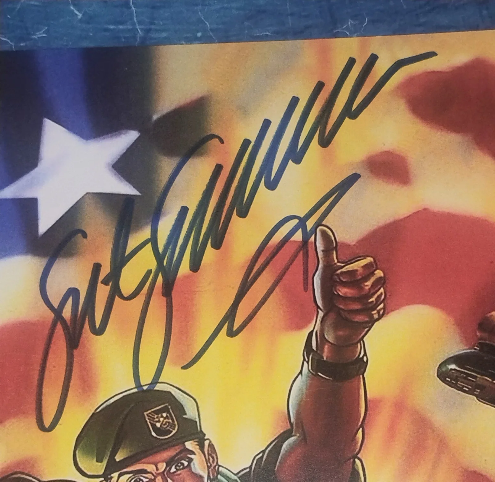 Sgt Slaughter Robert Reamus Hand Signed GI Joe 11x17 Photo COA - NO US TARIFFS, изображение 3