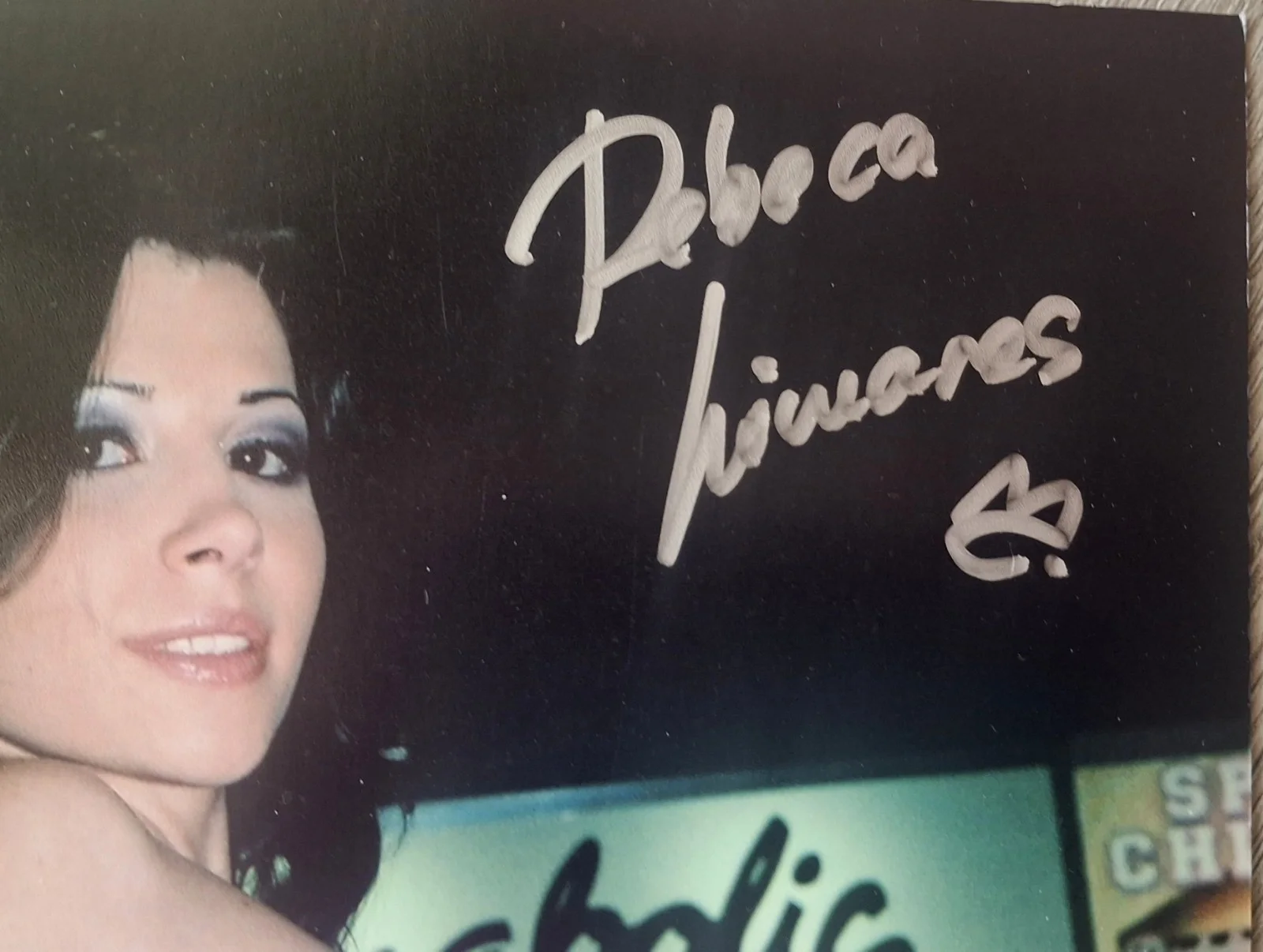 Rebeca LINARES Signed 8x12" Original PHOTO #5 - Pink Dress, изображение 2