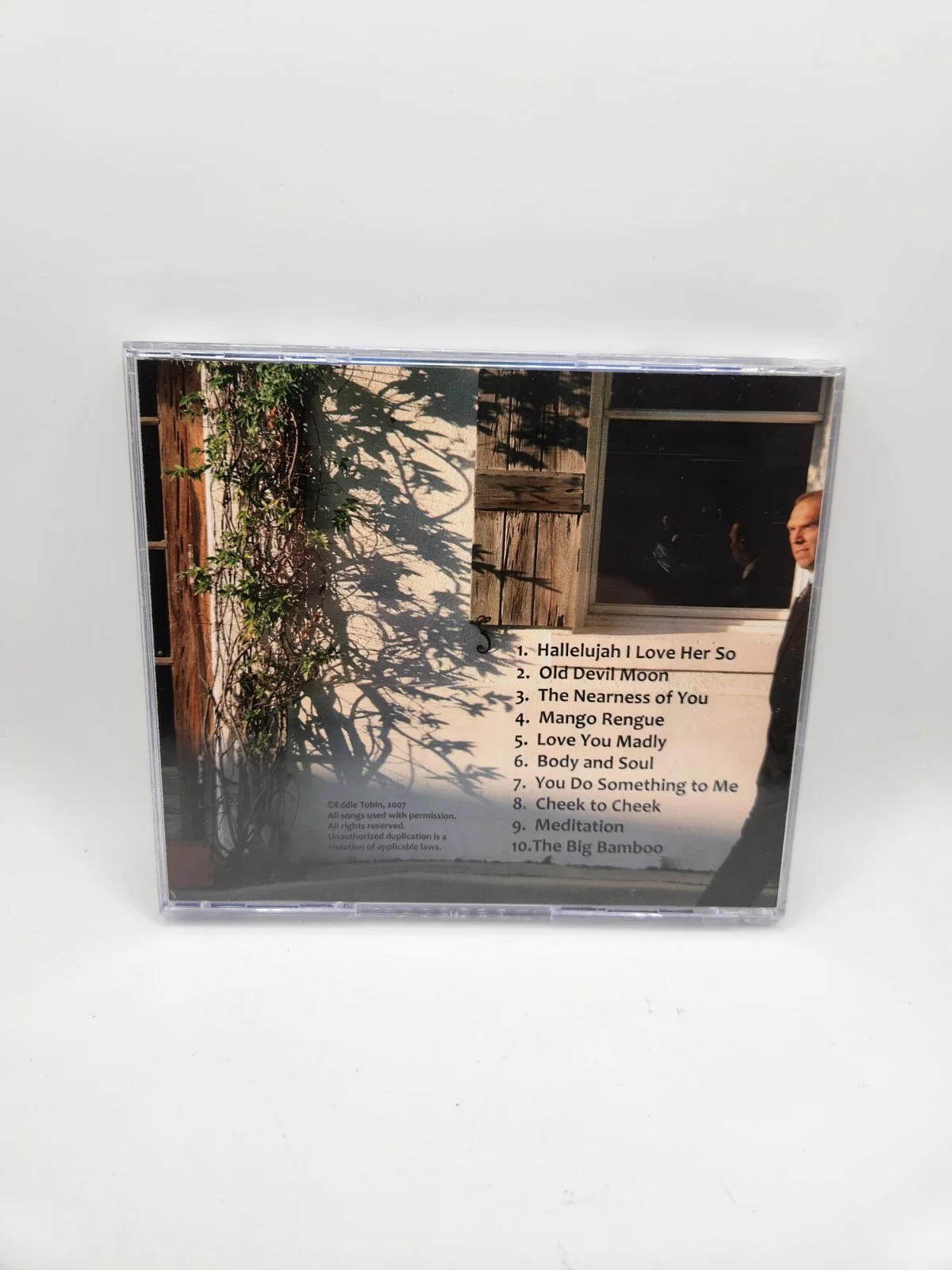 Signed Cheek To Cheek Eddie Tobin CD - C134, image 2
