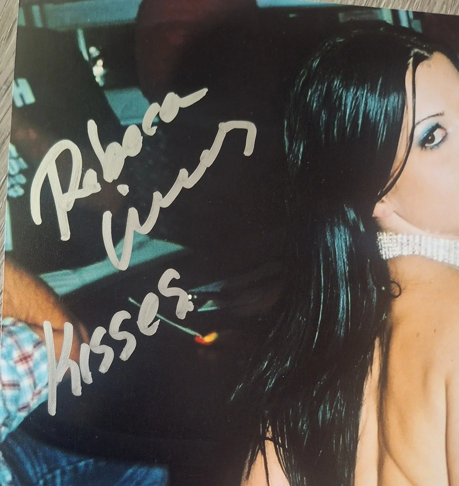 Rebeca LINARES Signed 8x12" Original PHOTO #1 - Kisses, изображение 2