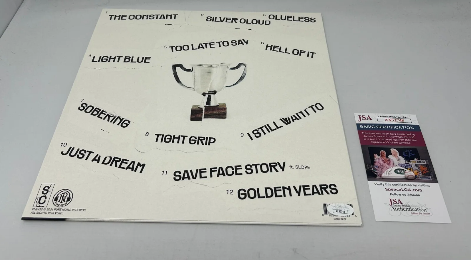 State Champs signed State Champs Album JSA COA, image 2