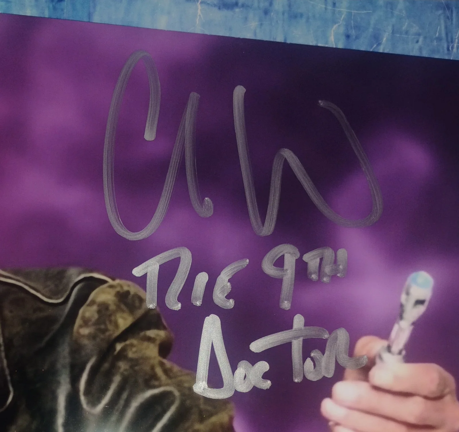 Christopher Eccleston Hand Signed 8x10 Photo COA Doctor Who NO US TARIFF, image 3