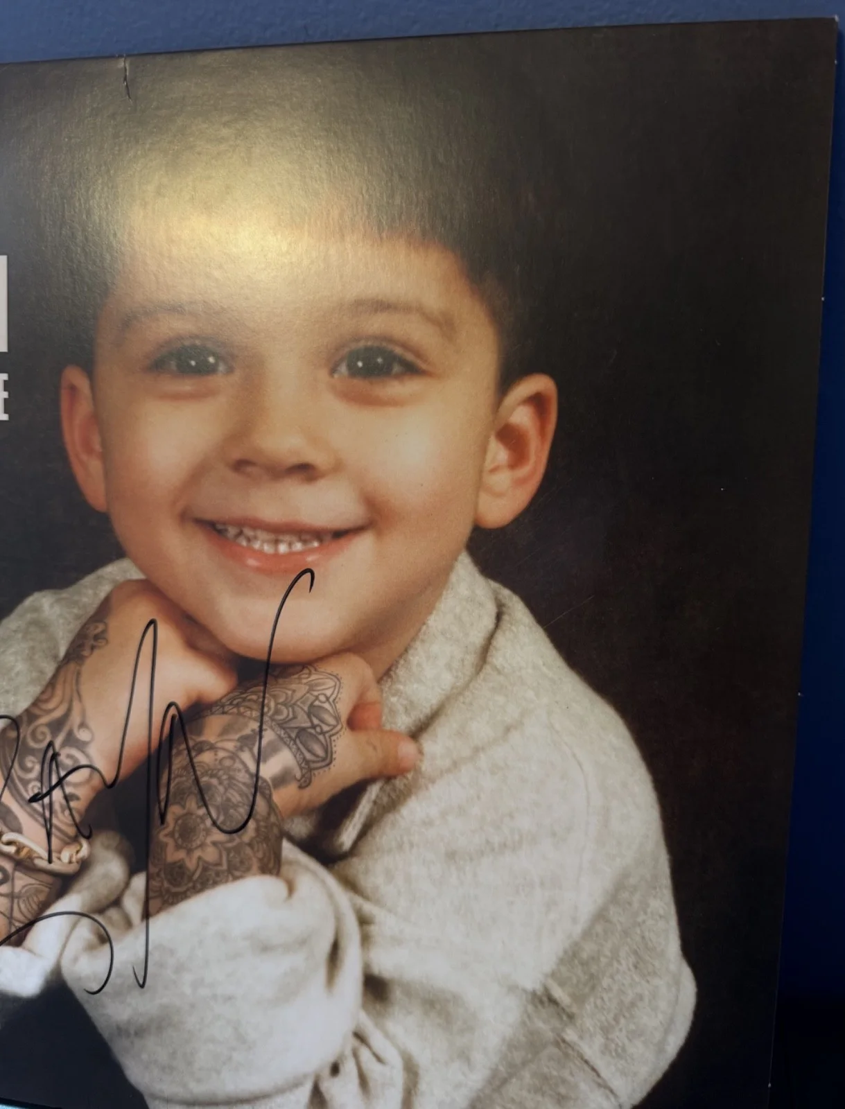 ZAYN signed Mind of Mine 12" lp album one direction, изображение 5