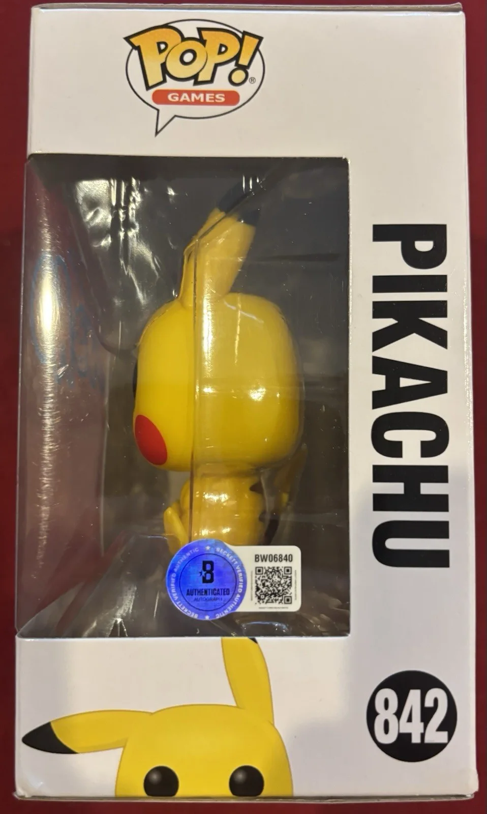Steve Aoki Signed Autographed Pikachu Pokemon Funko Pop Beckett COA Certified, изображение 2