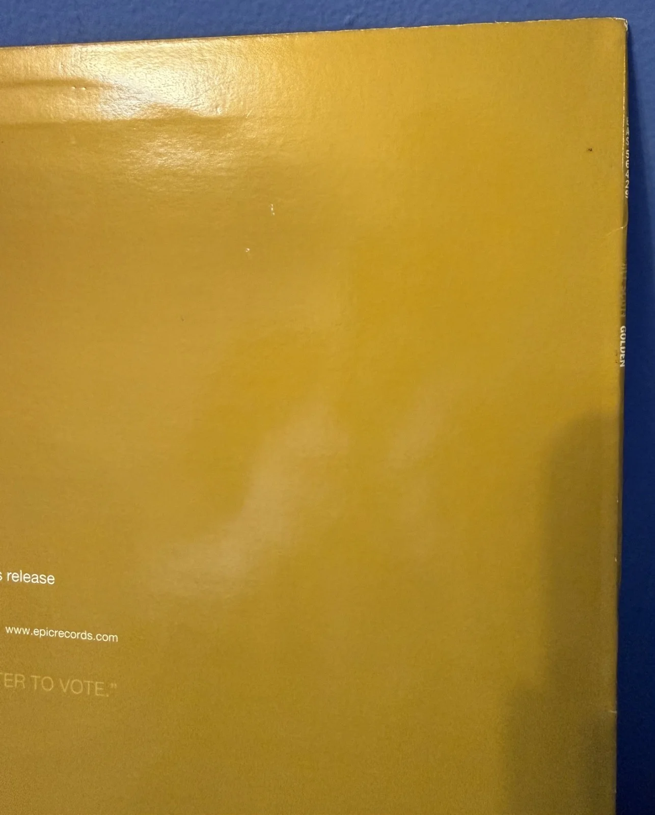 Jill Scott signed Golden 12" lp, image 2