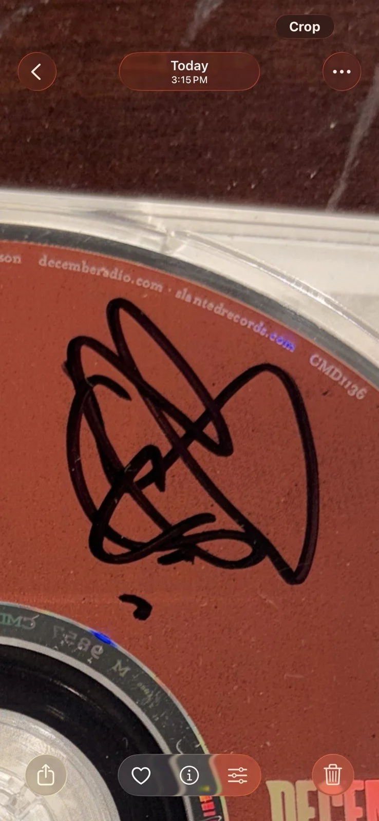 DecembeRadio Expanded Edition Autographed CD & Booklet, image 4
