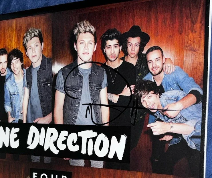 Niall Horan Signed Vinyl Album One Direction Four With Proof, изображение 2