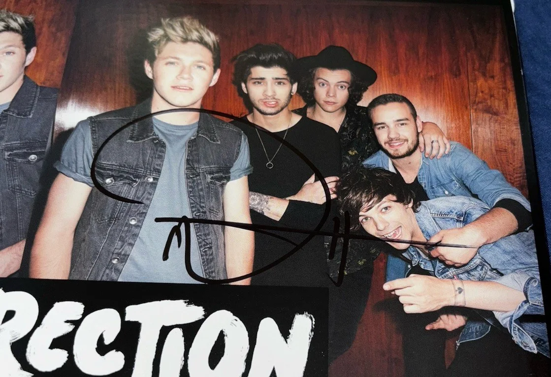 Niall Horan Signed Vinyl Album One Direction Four With Proof, изображение 3