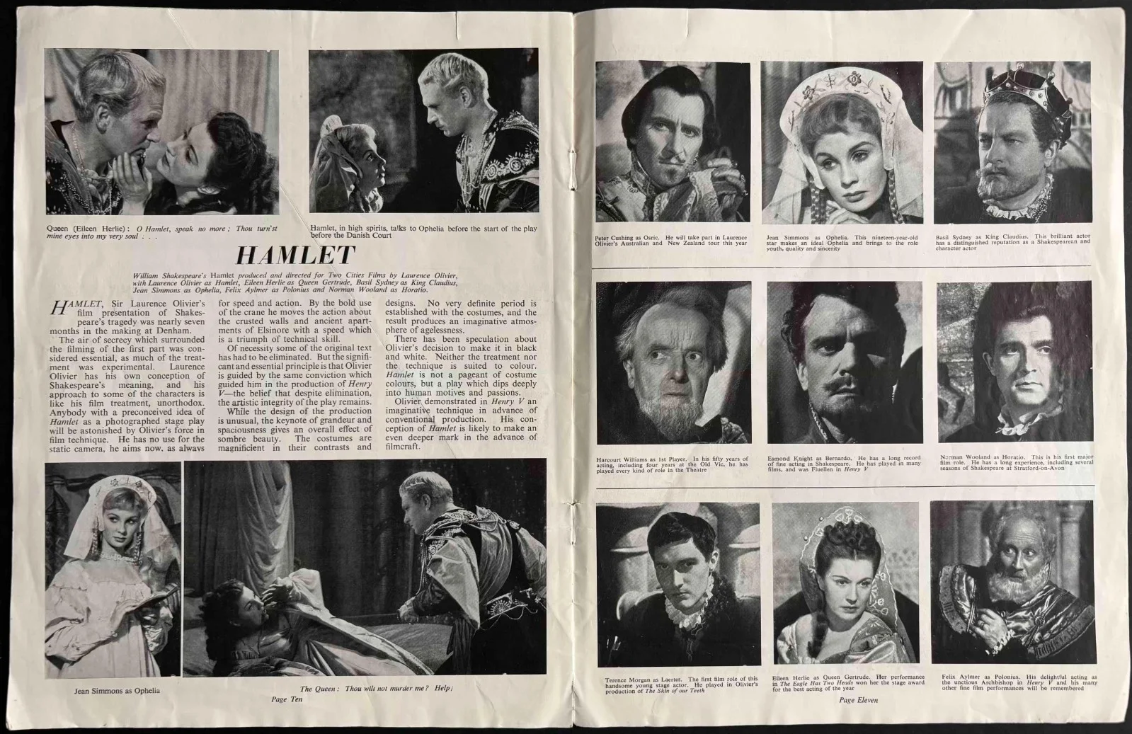 Spring Film Preview ORIGINAL 1940s Film Magazine incl. Preview for Red Shoes, изображение 3