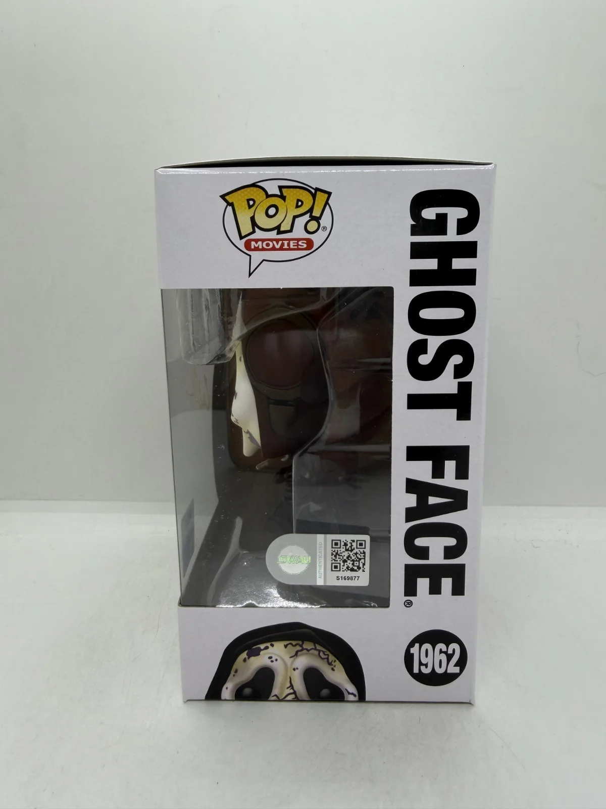 Kevin williamson — Kevin Williamson SIGNED Scream Ghost Face FUNKO POP #1962 SWAU, image 2