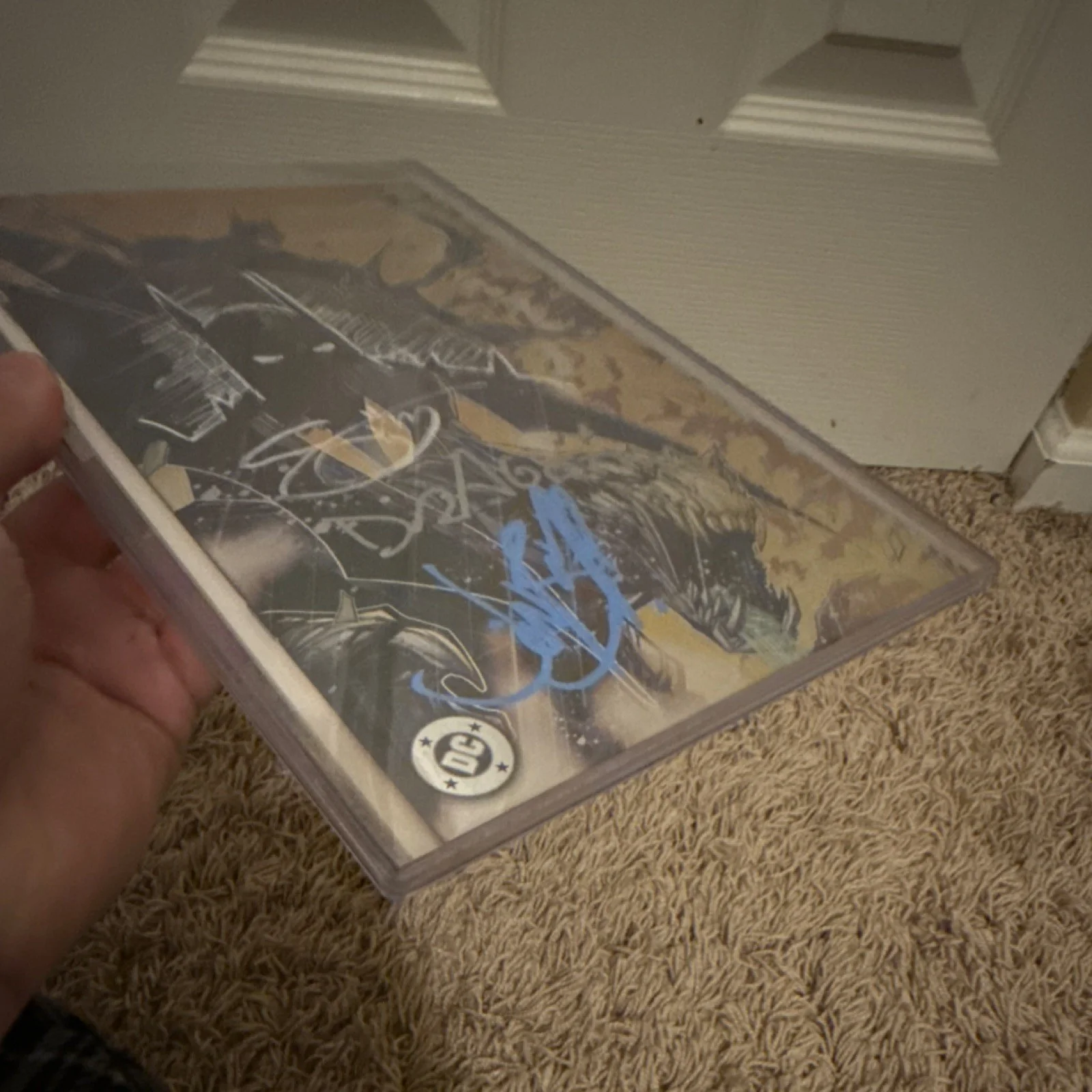 DRAGOTTA — Absolute batman Jonboy variant foil sig/rmrkd Scott Snyder; signed by DRAG/Jnboy, image 4