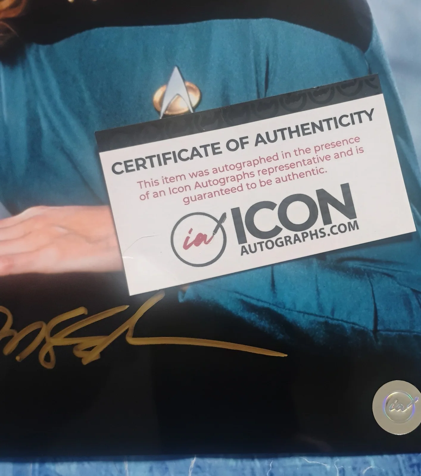 Gates McFadden Hand Signed 8x10 Photo COA Star Trek NO US TARIFFS, image 4