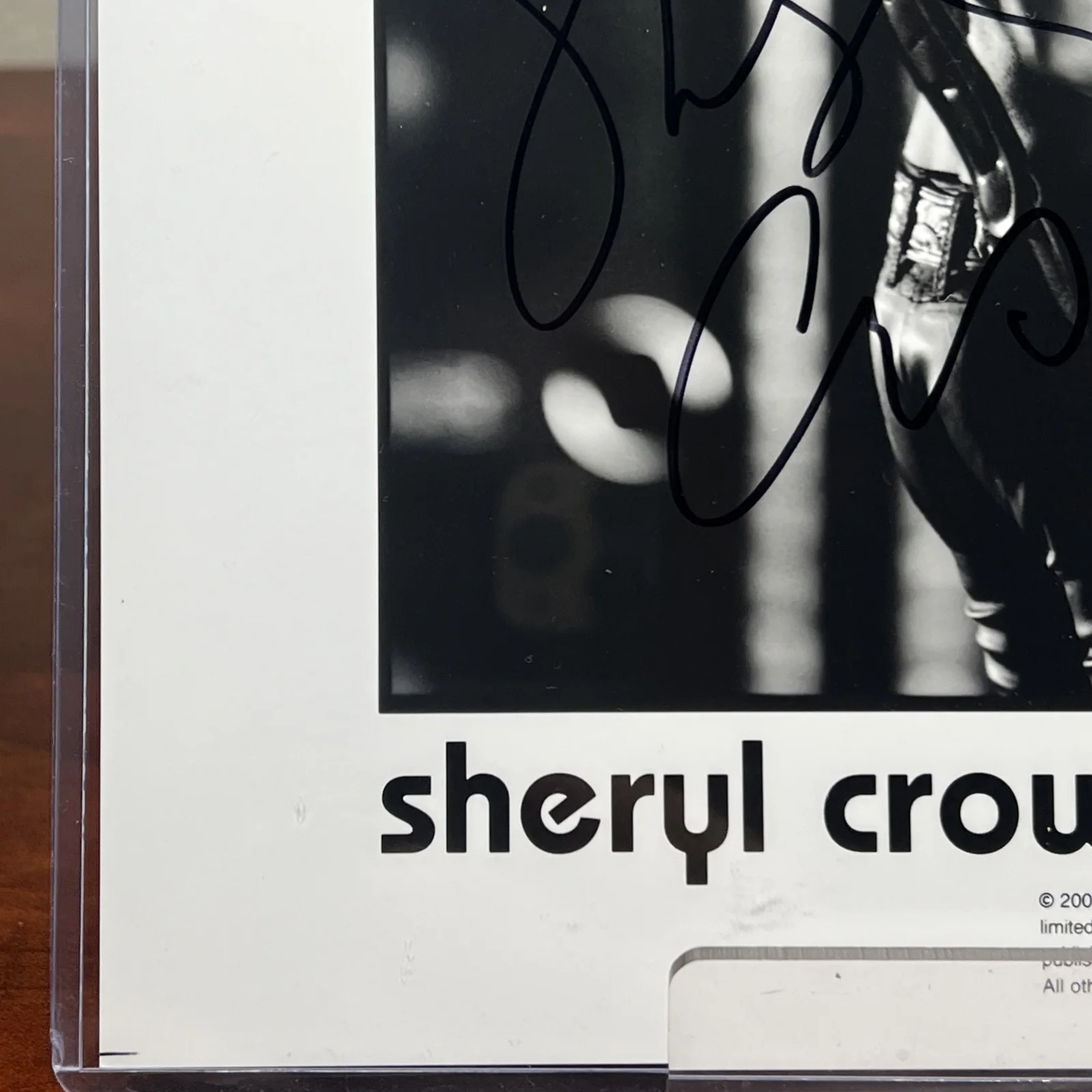 Sheryl Crow Autographed 8x10 B/W 2002 Promo Photo with AUTOGRAPH, image 5